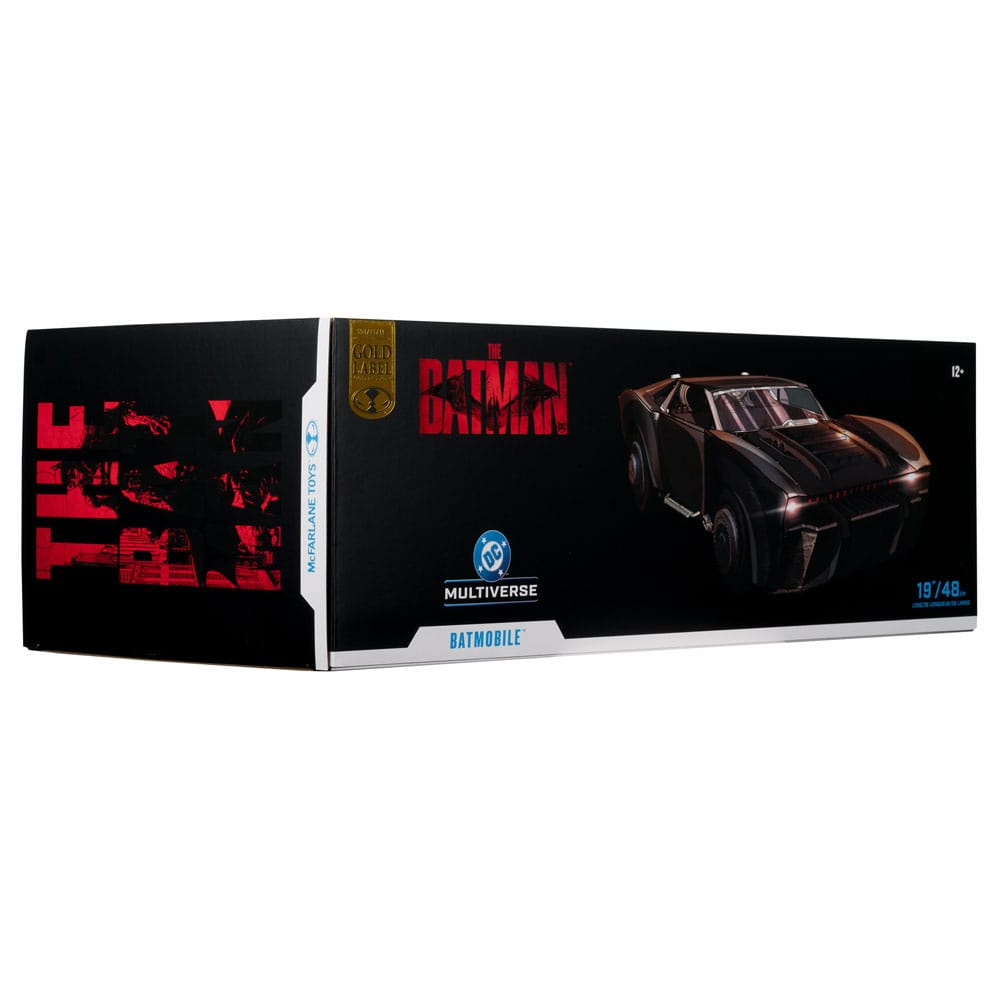 The Batman (2022) DC Multiverse Vehicle Batmobil (Gold Label) 48 cm